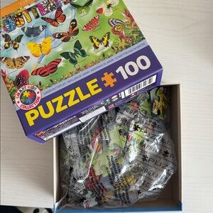 Butterfly Puzzle - 100 Pieces